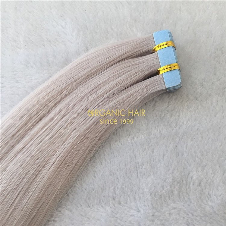 Customzied pop color in winter-whloesale tape in hair extensions A168